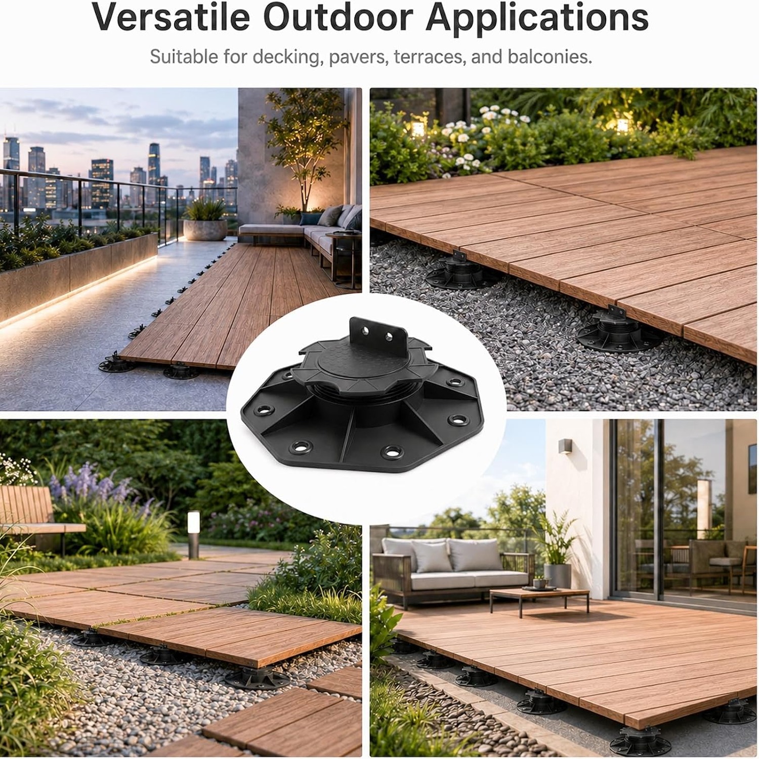 Adjustable Deck Pedestals 18-30mm (10 Pack): image 6